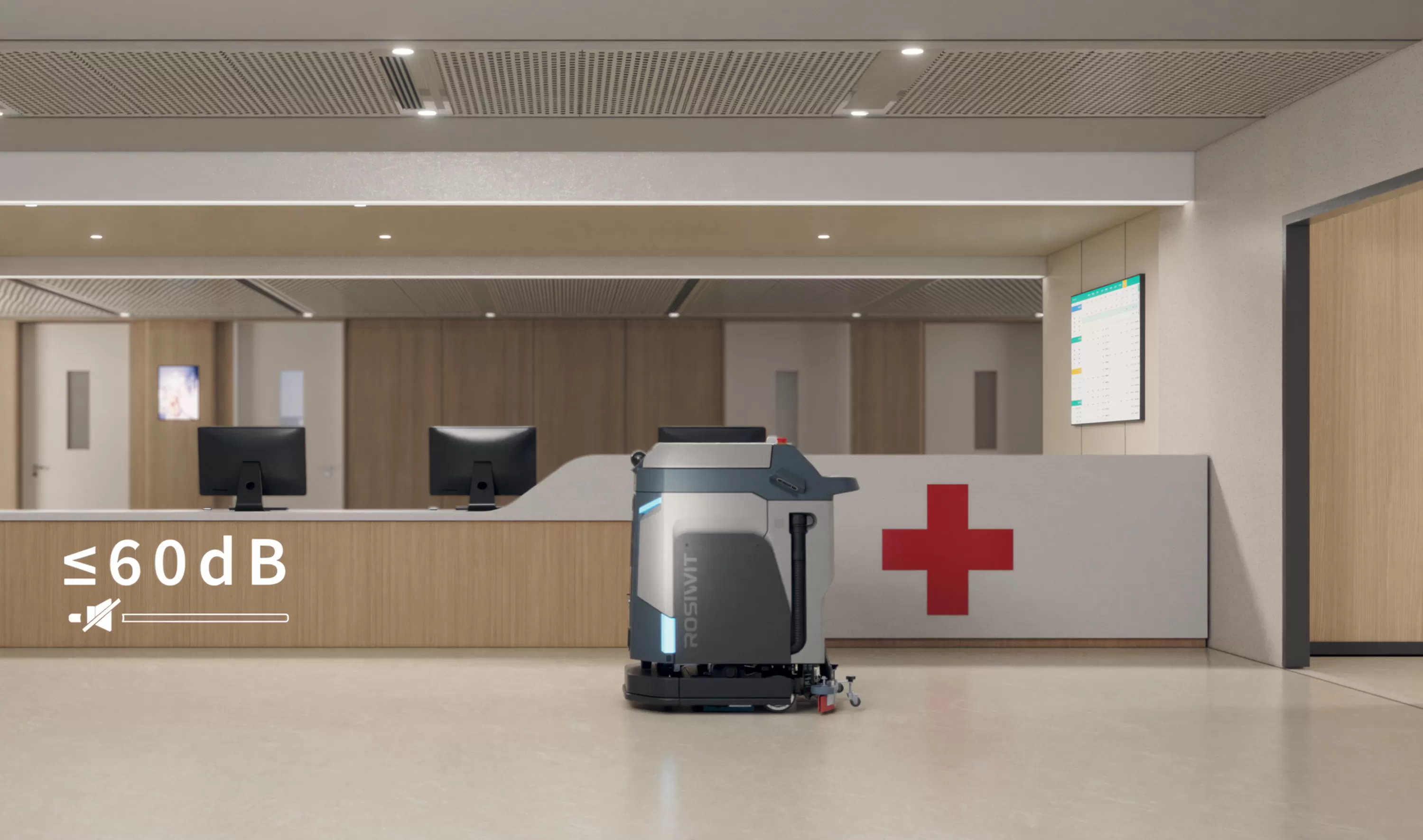 Fonctionnement ultra-silencieux de 60 dB