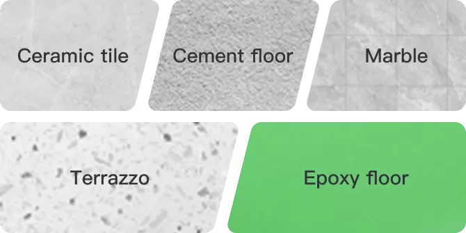 Applications professionnelles de robot d'épurateur de plancher d'intérieur Skywalker 50