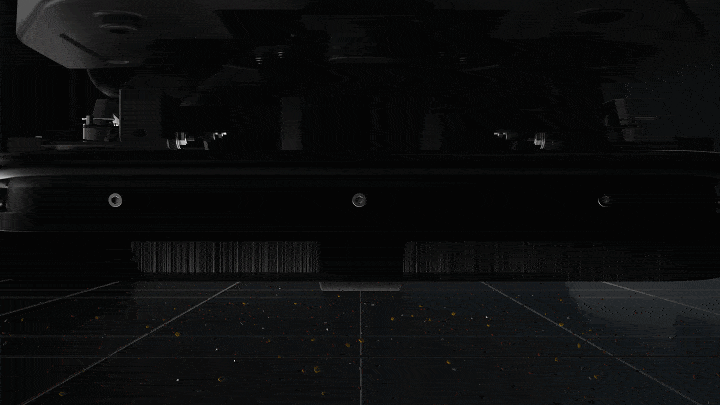 Balayage et récurage intégré