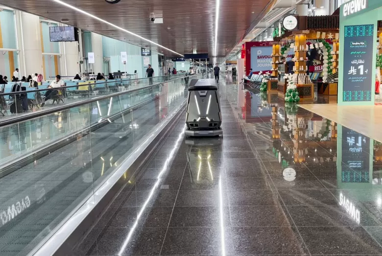 Élever le nettoyage de l'aéroport avec Skywalker 50