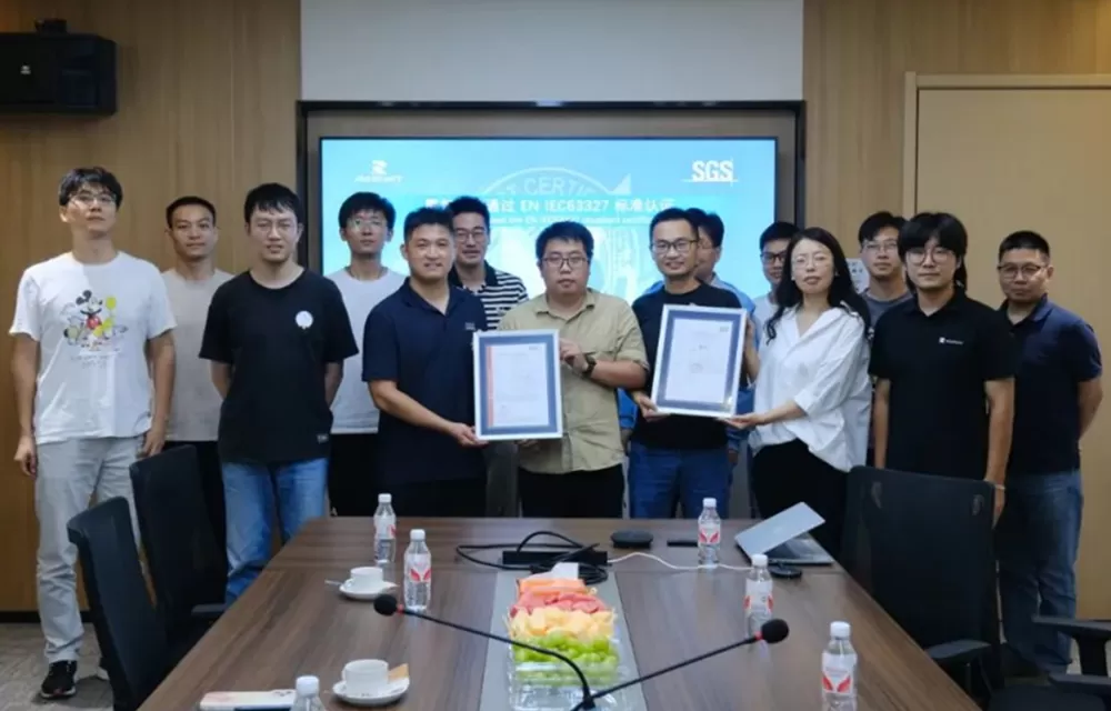 Rosiwit Cobotics a reçu l'IEC63327 de SGS, accélérant l'élan vers le développement à l'étranger