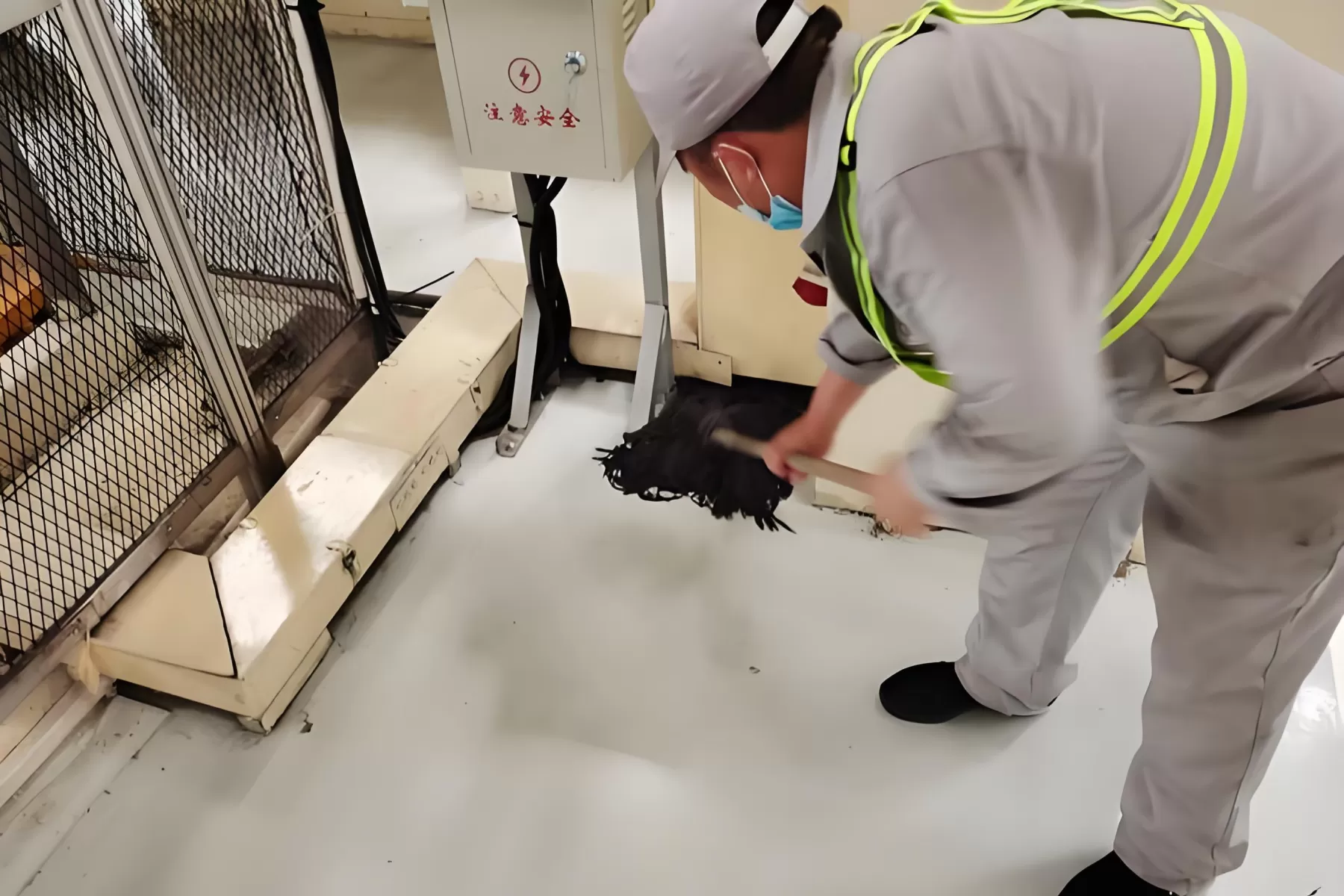 industrial floor cleaning solution