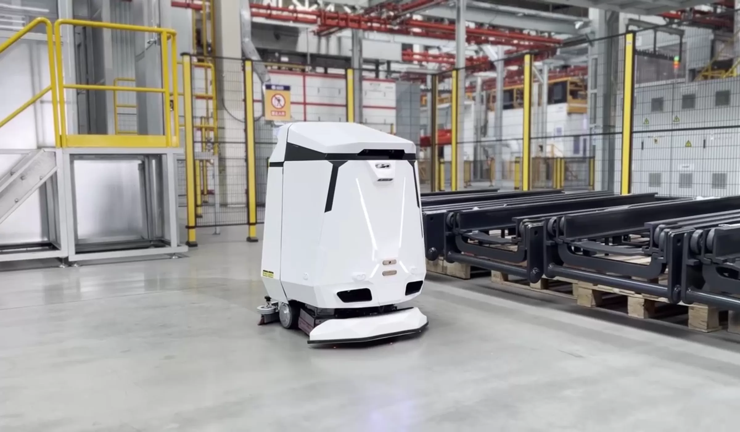 factory floor scrubber