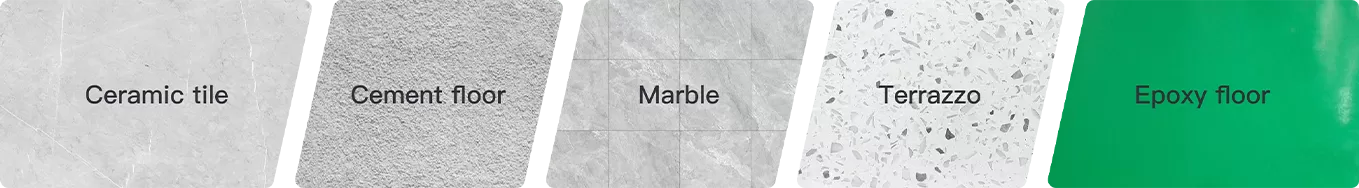 Titan 810 Bot de nettoyage Planchers applicables